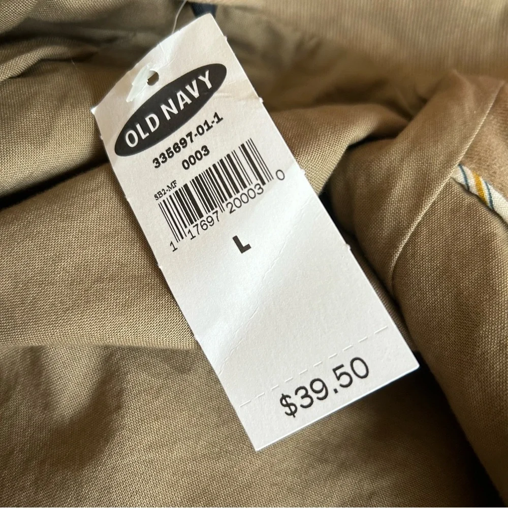 Old Navy Men’s Khaki Blazer 🆕 - Picture 5 of 5